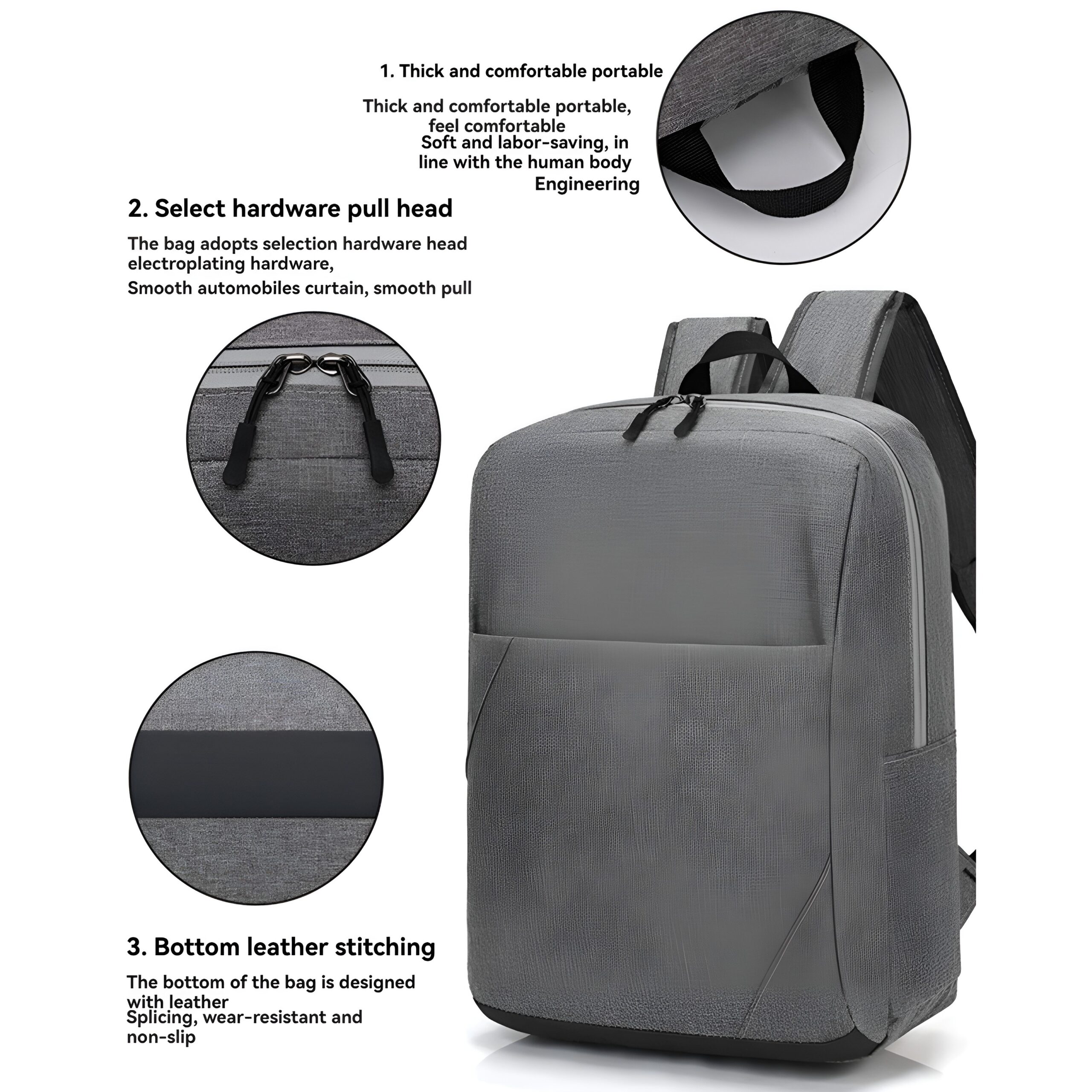 Multifunctional Waterproof Laptop Backpack - Image 3