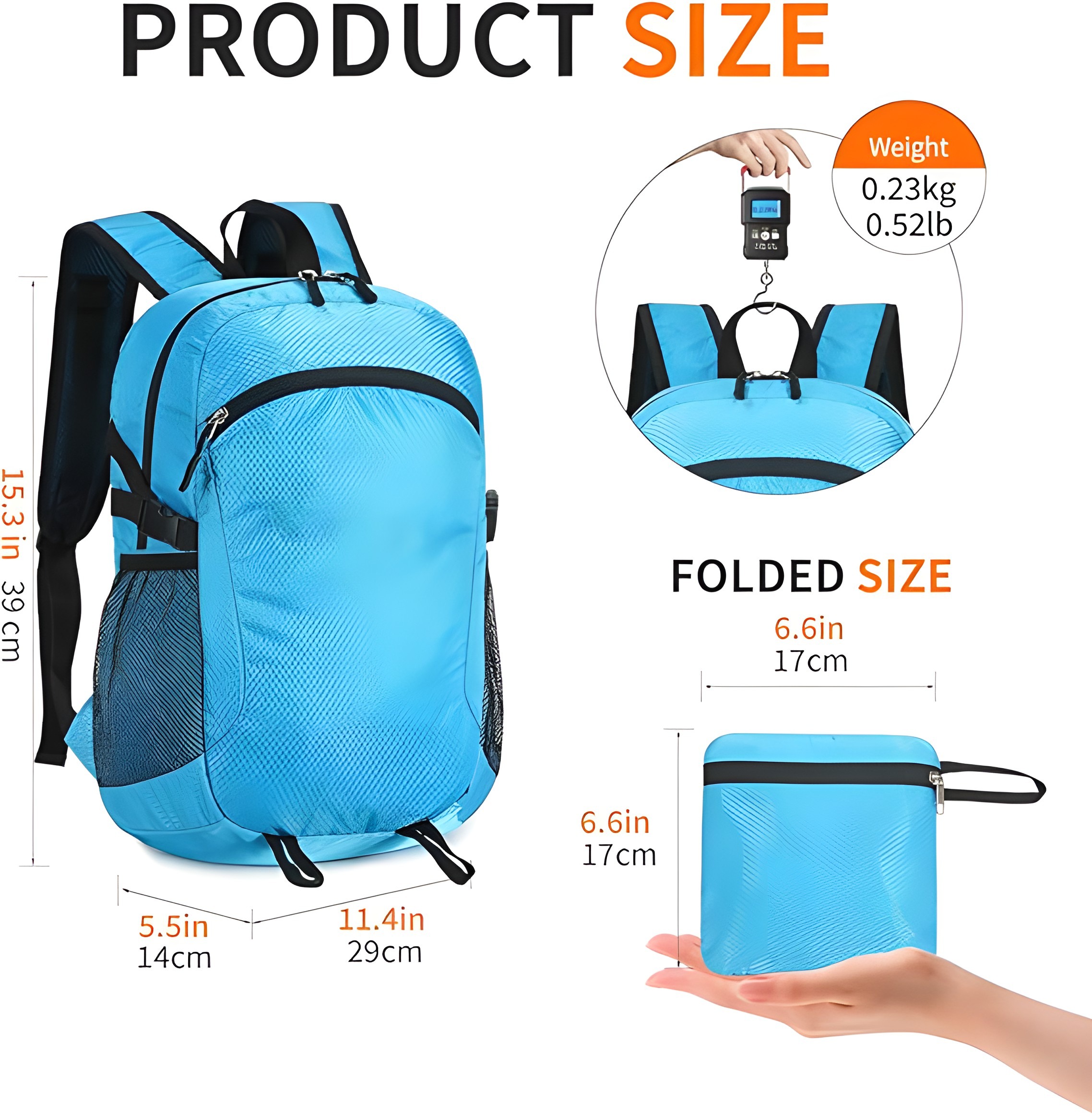 Ultralight Waterproof Hiking Backpack - Image 4