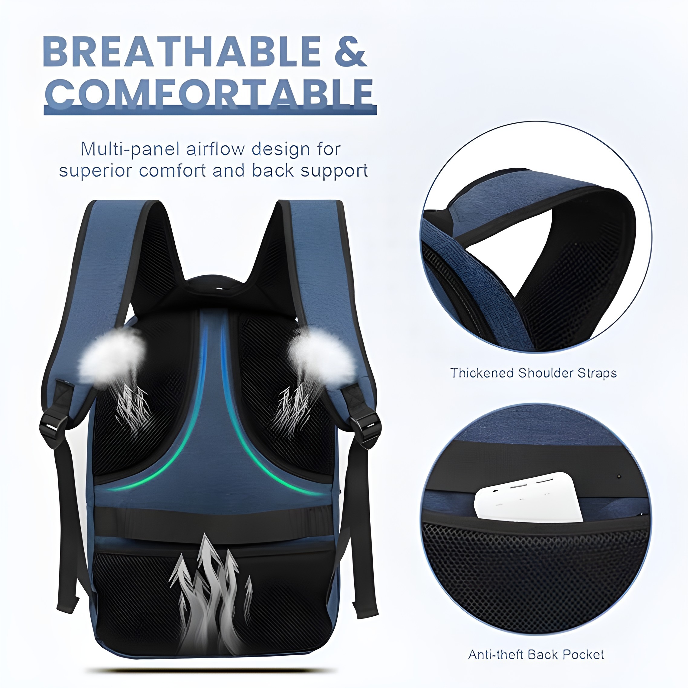 AeroShield waterproof Travel Backpack - Image 3